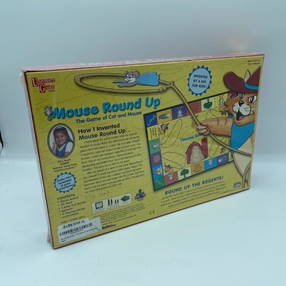 Mouse Round Up Board Game Cat and Mouse 2-4 Players - Picture 8 of 10